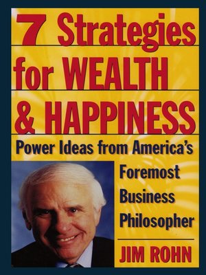 cover image of 7 Strategies for Wealth & Happiness